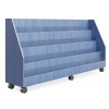Mobile Magazine Rack - Price on Application