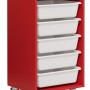 Mobile Tote Box Melamine Trolley