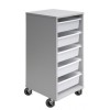 Mobile Tote Box Melamine Trolley