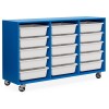 Mobile Tote Box Melamine Trolley
