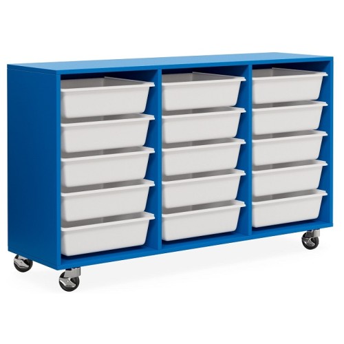Mobile Tote Box Melamine Trolley