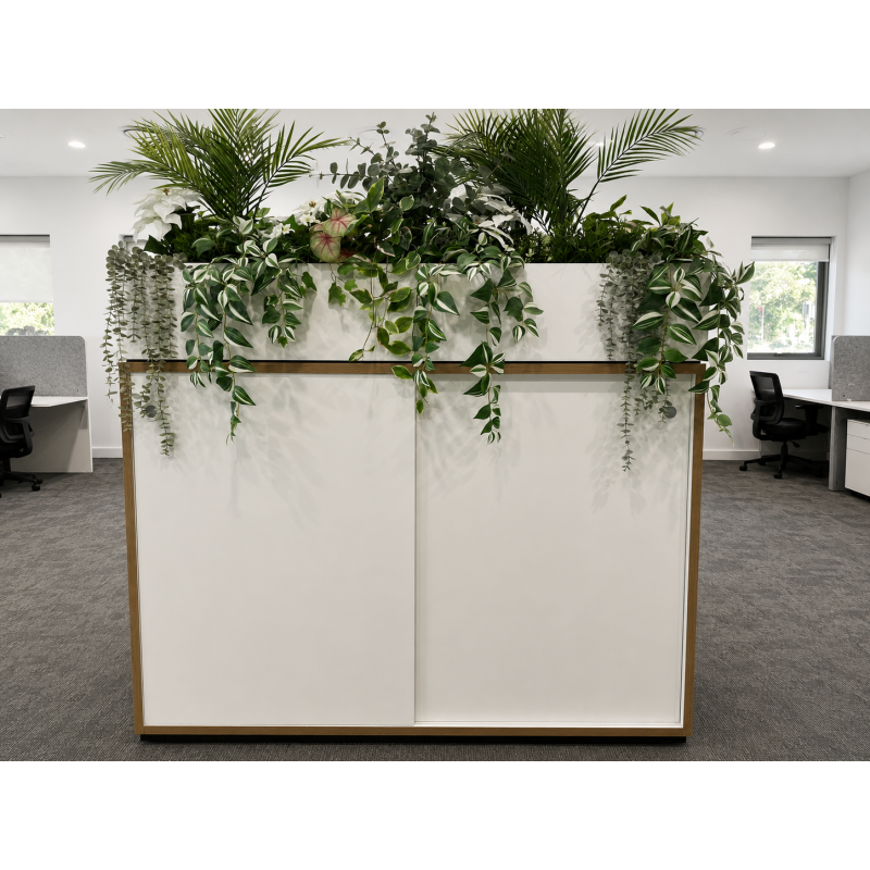 Grid Line Planter Storage