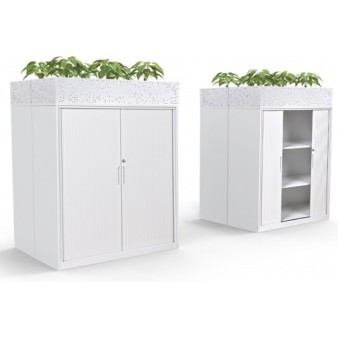 Lunar Metal Planter Box - 3 Hole