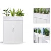 Lunar Metal Planter Box - 3 Hole
