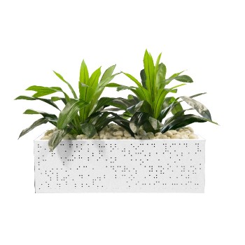 Lunar Metal Planter Box - 2 Hole