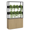 Cafe Planter with Storage Cupboard