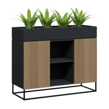 Full Frame Storage Planter Box