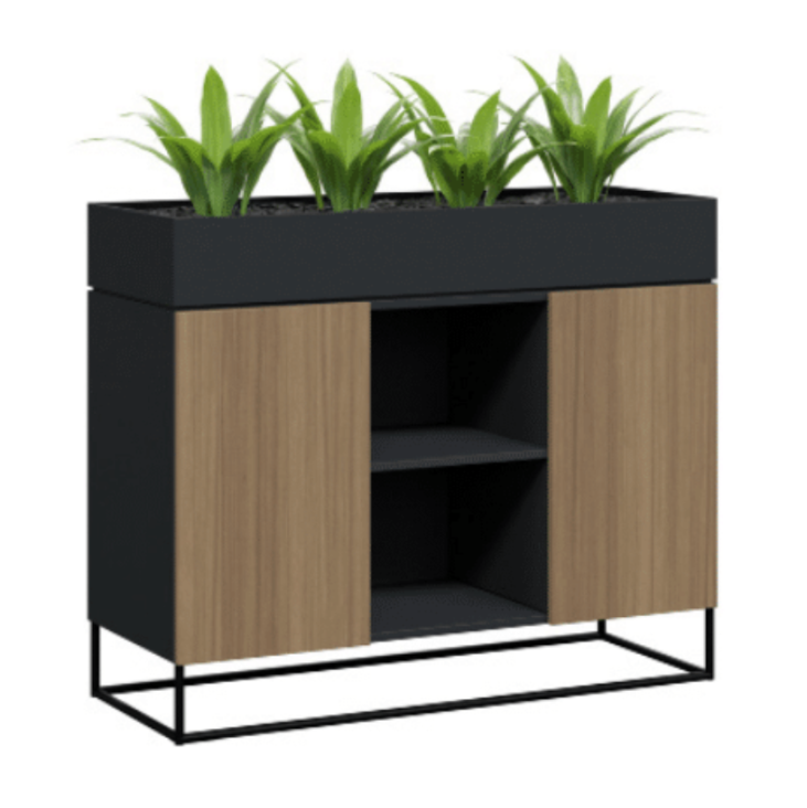 Full Frame Storage Planter Box