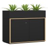 Grid Line Planter Storage