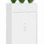 Lunar Tambour Cupboard with Planter Box