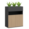 Planter Box Cupboard with Open Storage