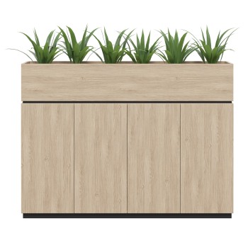 Willow Planter with Storage