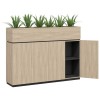 Willow Planter with Storage