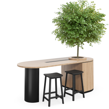 Eden Garden High Bench