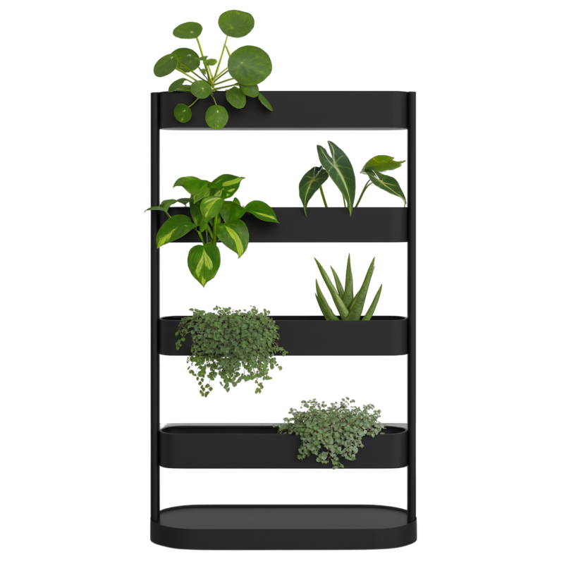 Clio Metal Mobile Garden Planter