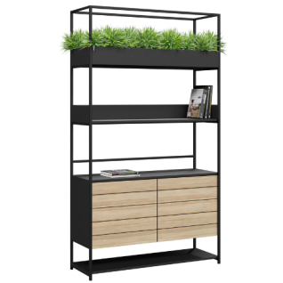 Max Cafe Storage Planter  