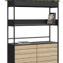 Max Cafe Storage Planter  