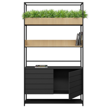 Max Cafe Storage Planter  