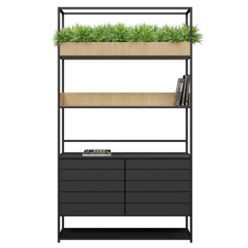 Max Cafe Storage Planter  