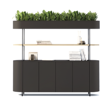 Oriel Curved Welded Planter  