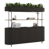 Oriel Curved Welded Planter  