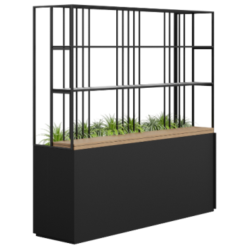 Pryce Garden Storage Divider Wall