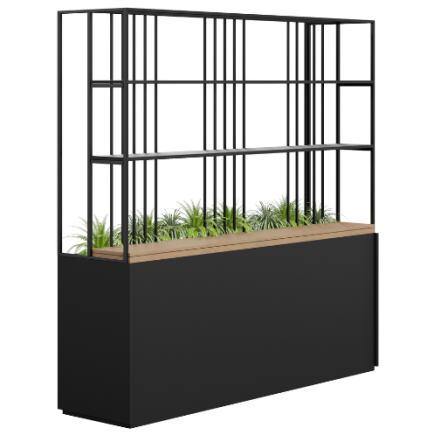Pryce Garden Storage Divider Wall