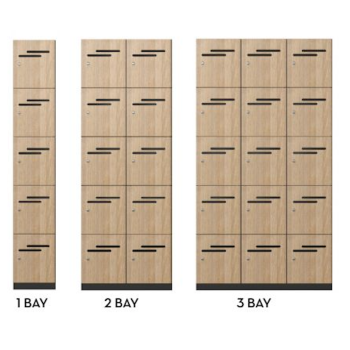 Lockers 5 Door HUGE CHOICE OF COLOURS
