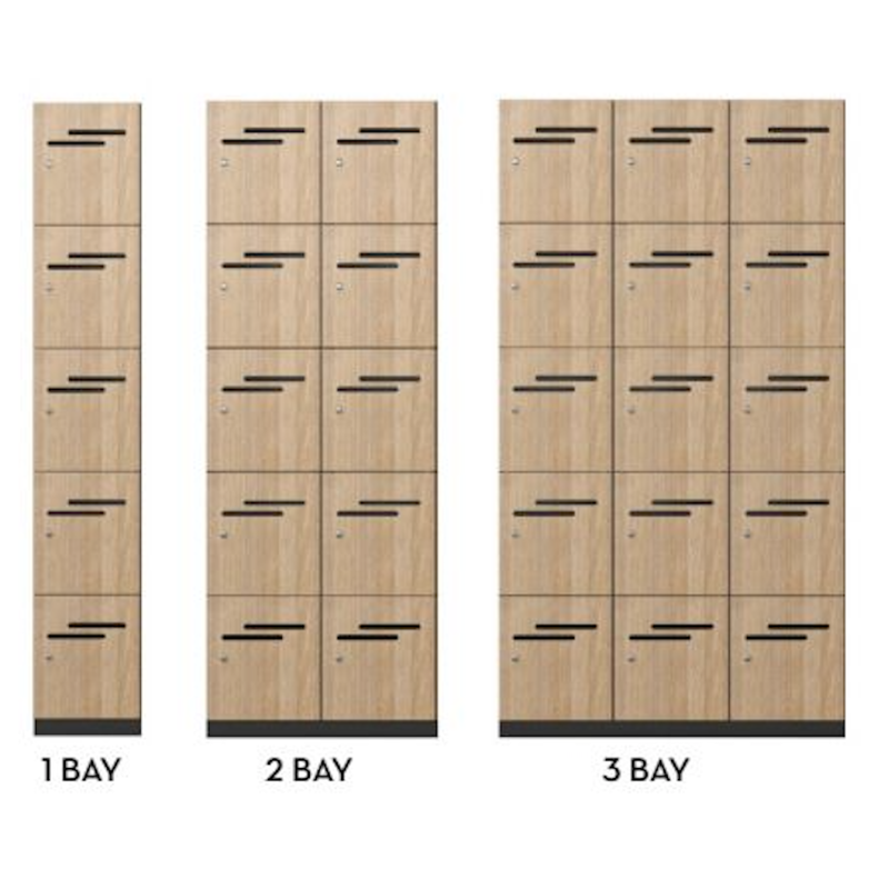 Lockers 5 Door HUGE CHOICE OF COLOURS