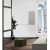 Curved Wall Mount Glass Whiteboard / Pinboard