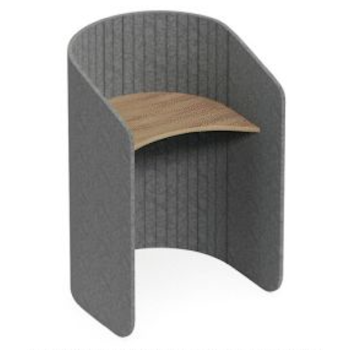 Sonik Hub Desk Workstations Curved