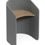 Sonik Hub Desk Workstations Curved