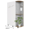 Multipurpose Storage with White Sheen Door