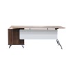 Potenza Executive Desk Sepia