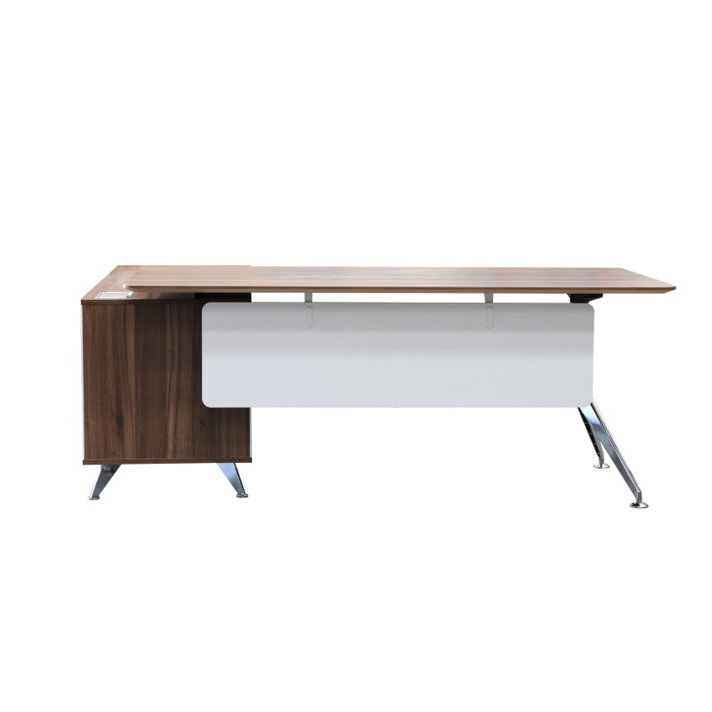 Potenza Executive Desk Sepia