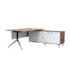 Potenza Executive Desk Sepia