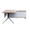 Potenza Executive Desk Sepia