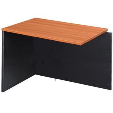 OM Reception Desk Cherry and Graphite