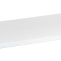 Desktop Natural White Dual Cable Holes