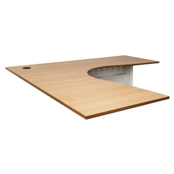 Corner Desktop Beech 