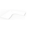 Corner Desktop Deluxe Natural White (Extra Deep)