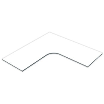 Corner Desktop Bright White  