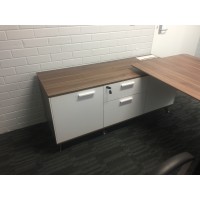 Potenza Executive Desk Sepia Potenza Executive Desk Sepia