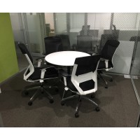 Potenza Meeting Table with Vogue Chairs Potenza Meeting Table with Vogue Chairs