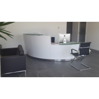 Evo 2 Piece Reception Desk Evo 2 Piece Reception Desk