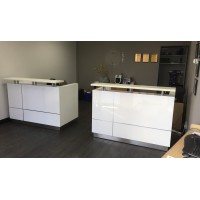 Hugo 1500mm Reception Desk Hugo 1500mm Reception Desk