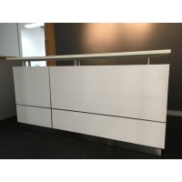 Hugo 2200mm Reception Desk Hugo 2200mm Reception Desk
