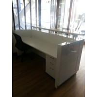 Hugo 2200mm Reception Desk Hugo 2200mm Reception Desk