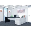 Geo Slab End Executive Desk