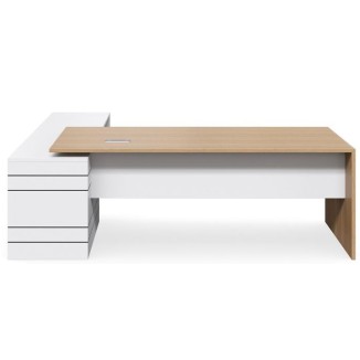 Geo Slab End Executive Desk